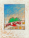 10 Tower Prints mounted on cardboard-