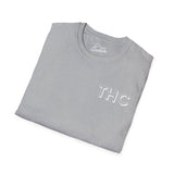 THC Thicc Hoe Club Unisex T-Shirt: Fun Graphic Tee, Comfortable Casual Shirt for Friends, Humor Gift, Streetwear, Party Wear