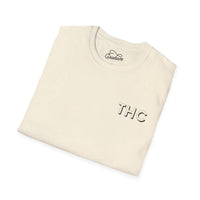 THC Thicc Hoe Club Unisex T-Shirt: Fun Graphic Tee, Comfortable Casual Shirt for Friends, Humor Gift, Streetwear, Party Wear