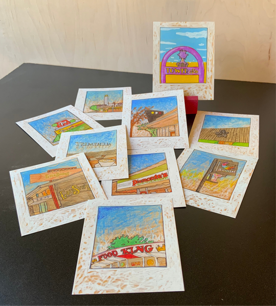 All 10 Tower Prints-